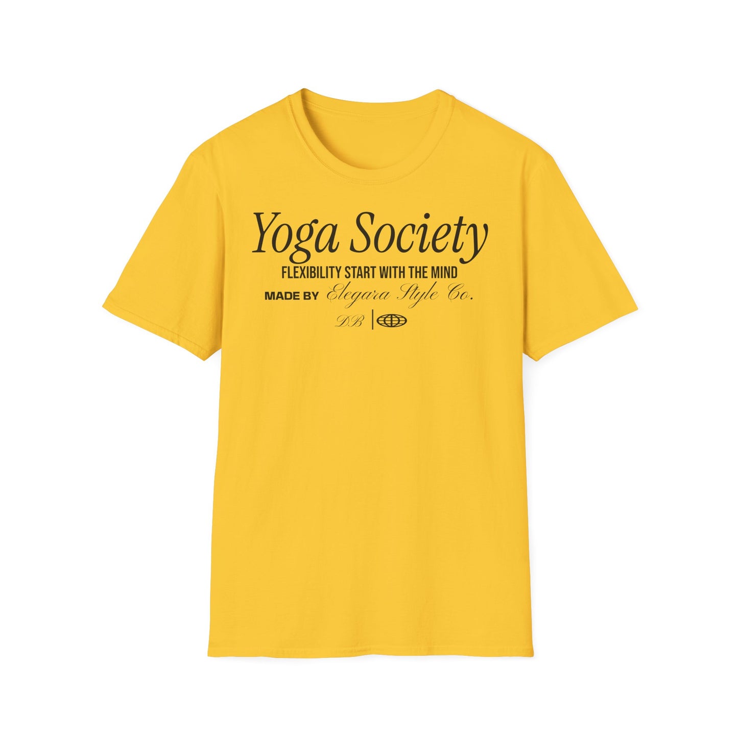 Yoga Society Flexibility Starts With The Mind - Made By Elegara T-Shirt
