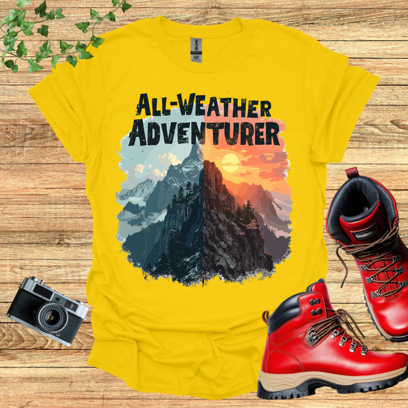 All Weather Adventurer Winter Summer T-Shirt