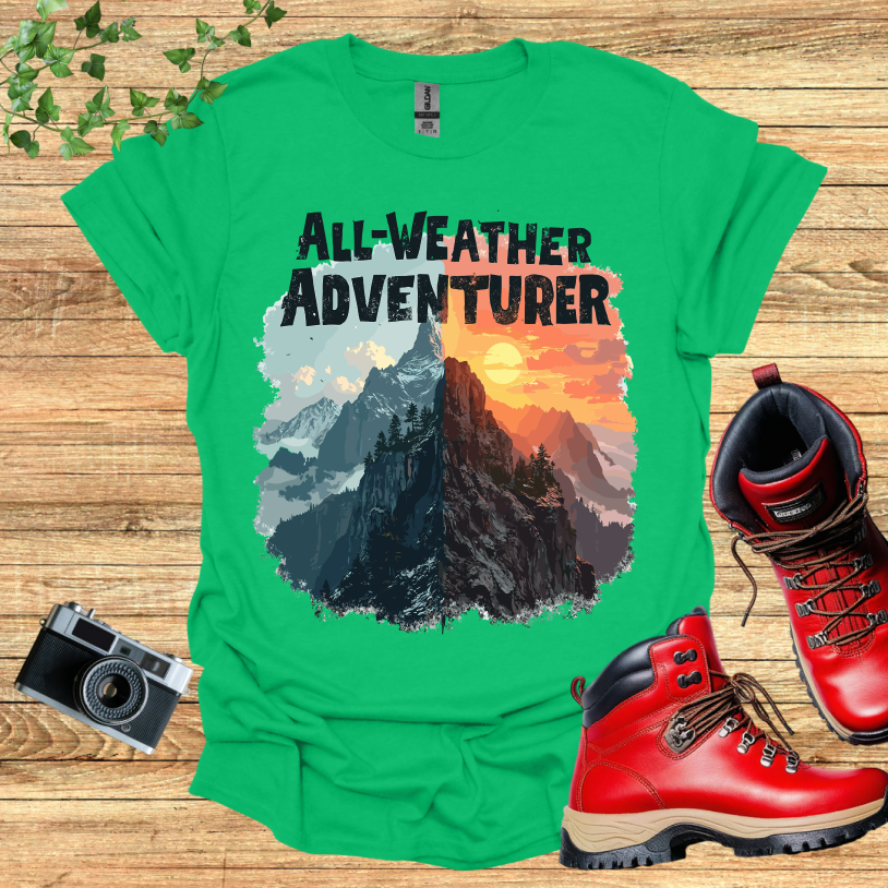 All Weather Adventurer Winter Summer T-Shirt