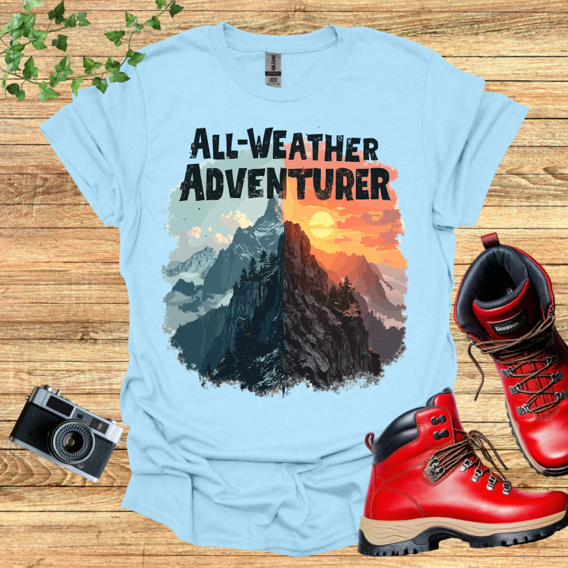 All Weather Adventurer Winter Summer T-Shirt