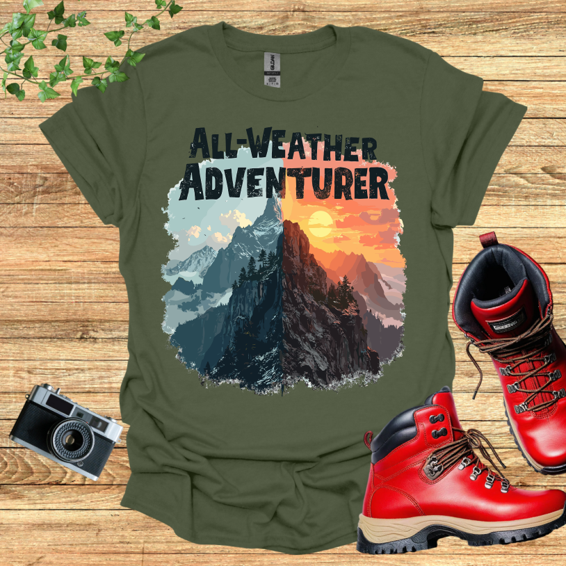 All Weather Adventurer Winter Summer T-Shirt