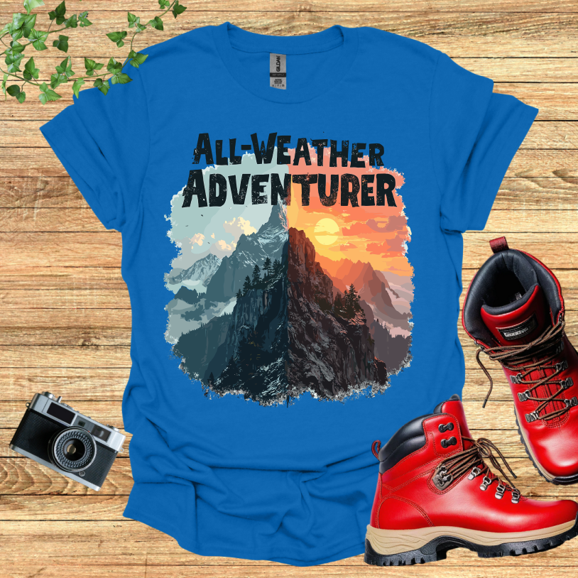 All Weather Adventurer Winter Summer T-Shirt