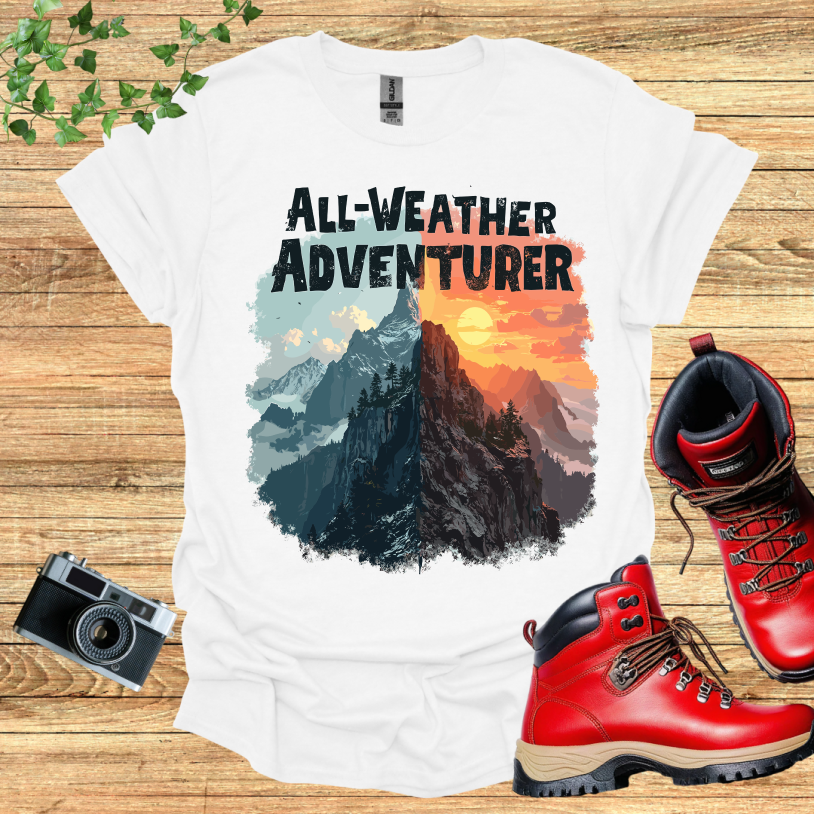 All Weather Adventurer Winter Summer T-Shirt