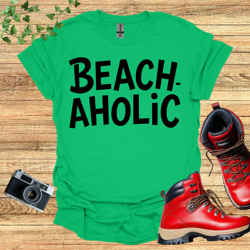 BEACH AHOLIC Long T-Shirt
