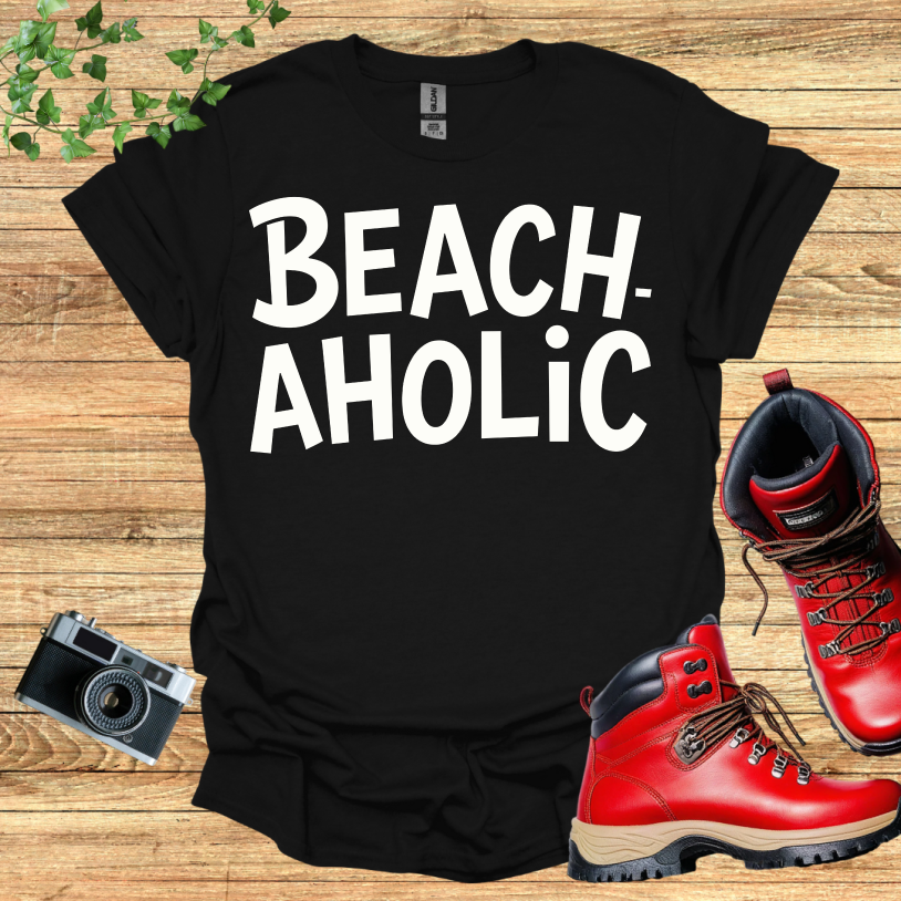 BEACH AHOLIC Long T-Shirt