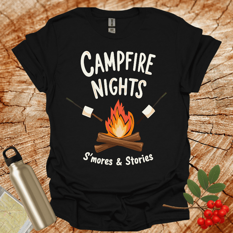 Campfire nights smores and stories T-Shirt