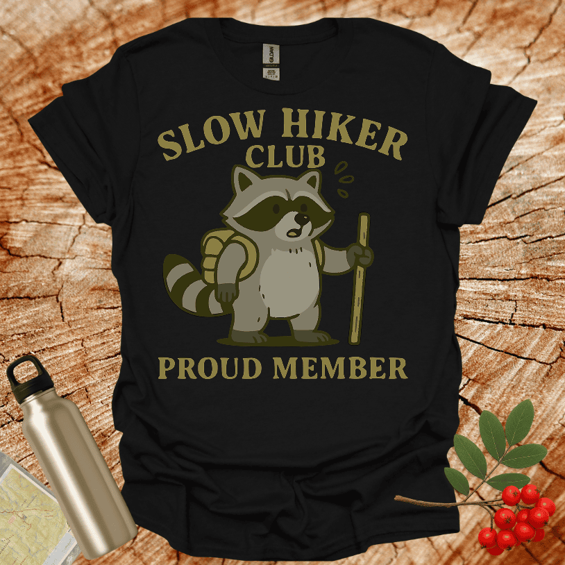 Slow Hiker Club Raccoon T-Shirt