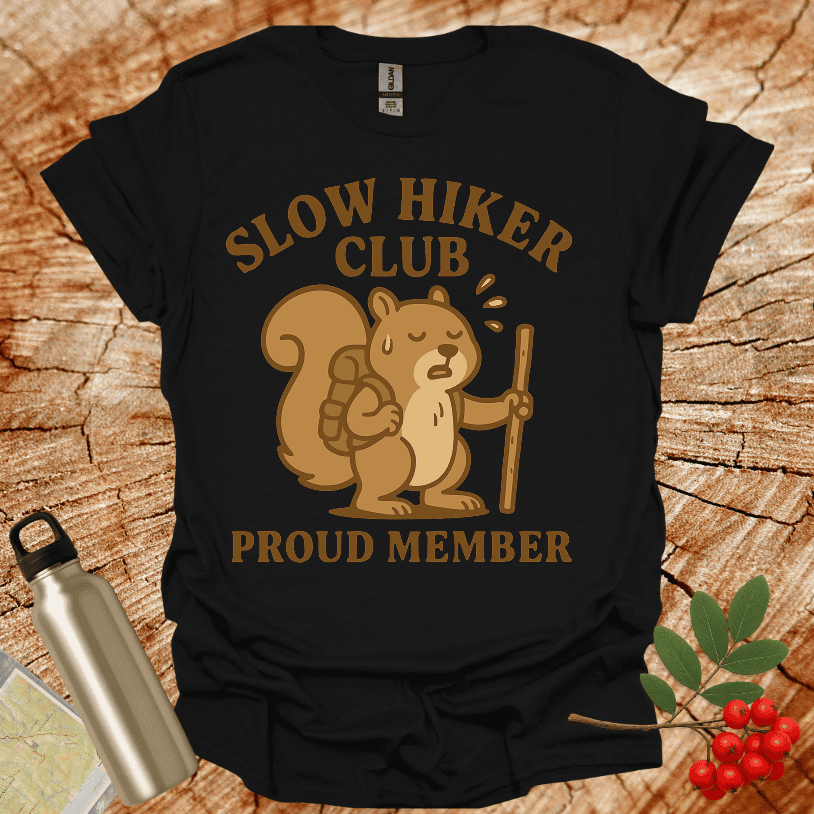 Slow Hiker Club Squarrel Sweating T-Shirt
