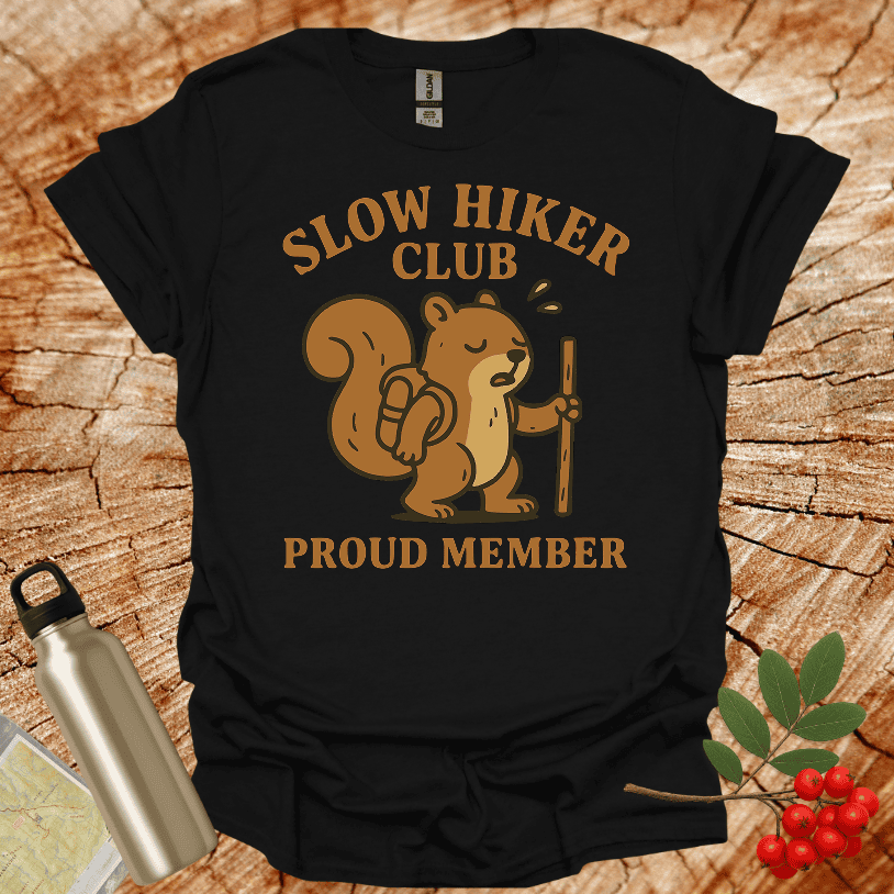Slow Hiker Club Squarrel T-Shirt