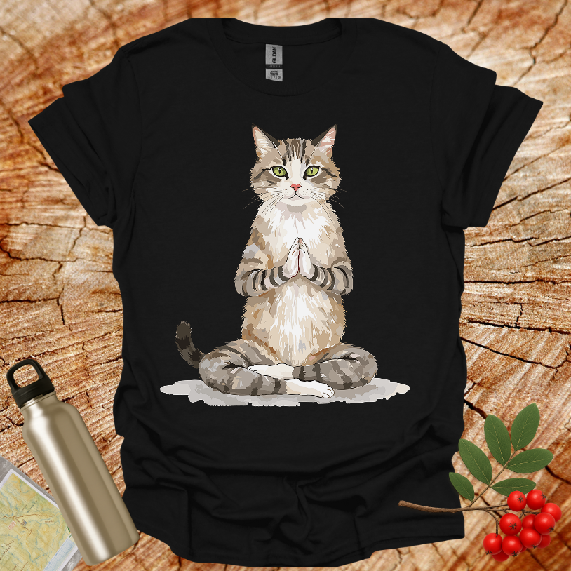 Yoga Cat Pose T-Shirt