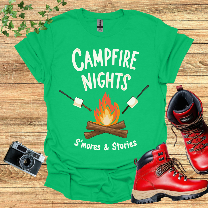 Campfire nights smores and stories T-Shirt