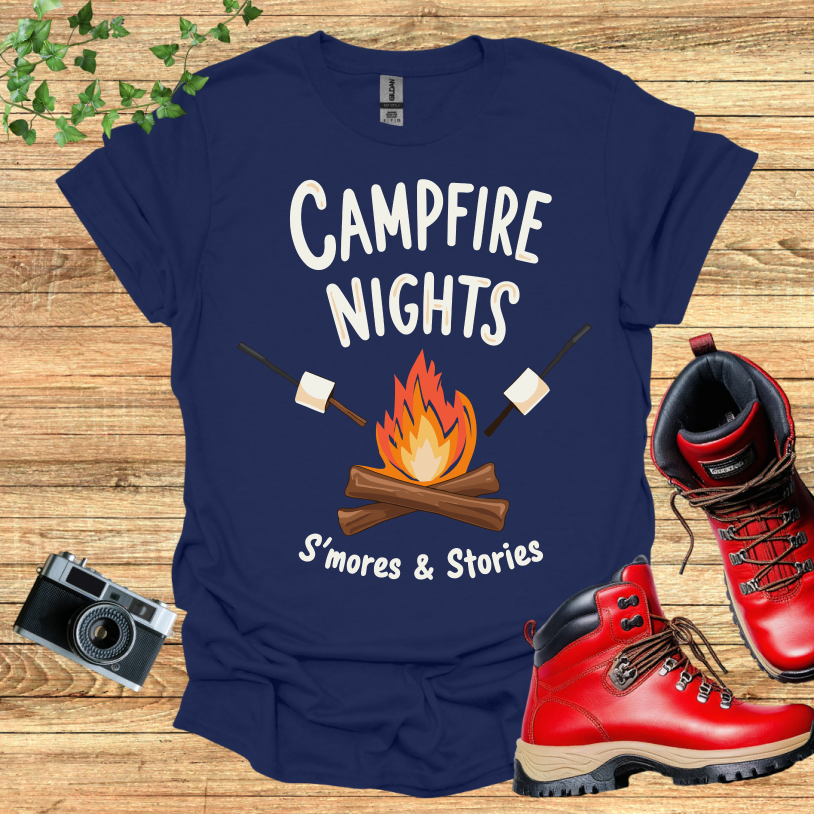 Campfire nights smores and stories T-Shirt