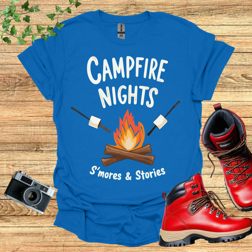 Campfire nights smores and stories T-Shirt
