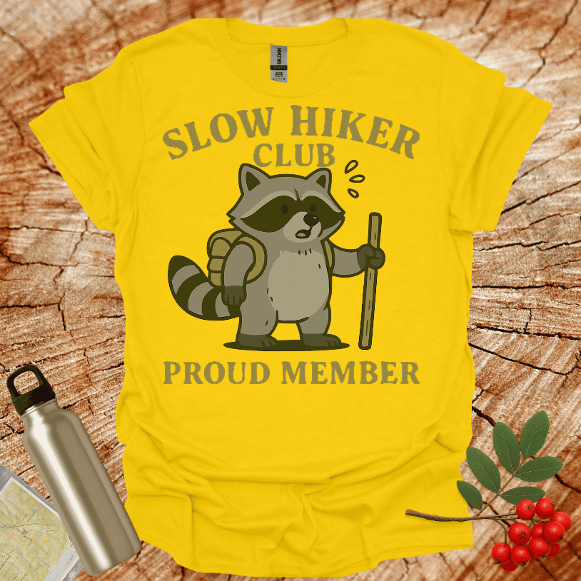 Slow Hiker Club Raccoon T-Shirt