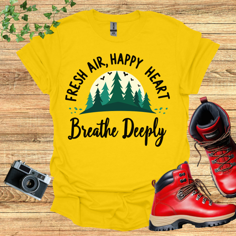 Fresh Air Breathe Deeply T-Shirt