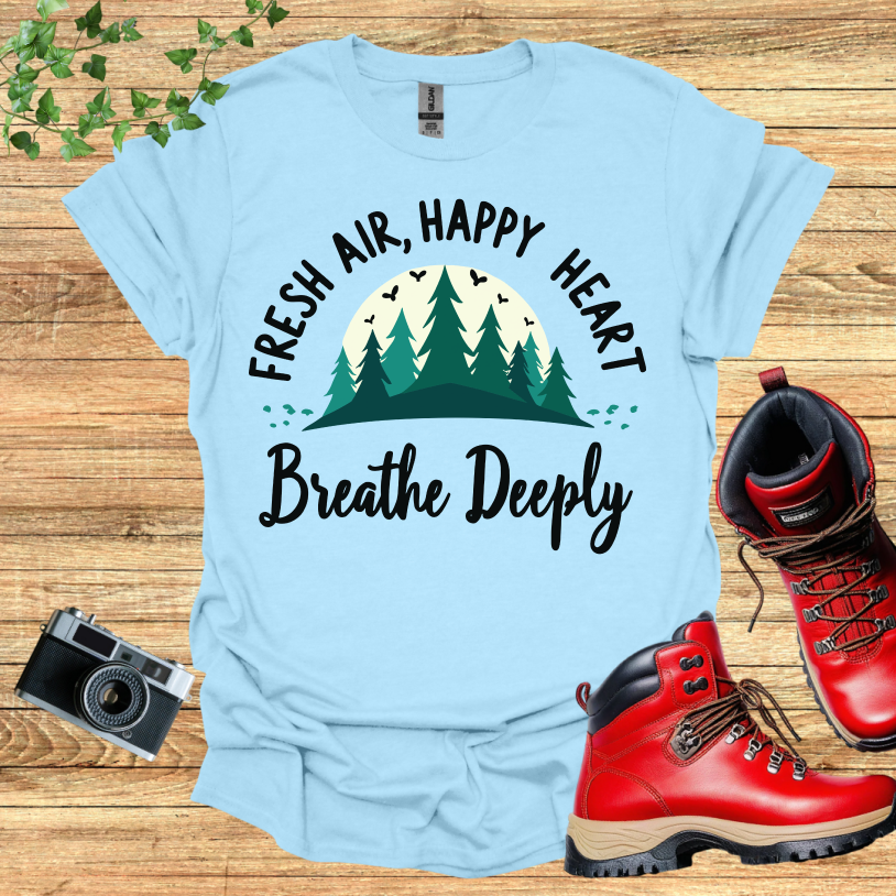 Fresh Air Breathe Deeply T-Shirt