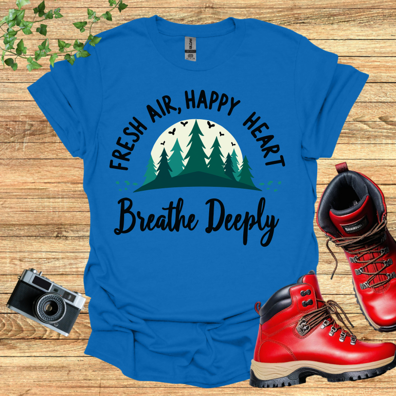 Fresh Air Breathe Deeply T-Shirt