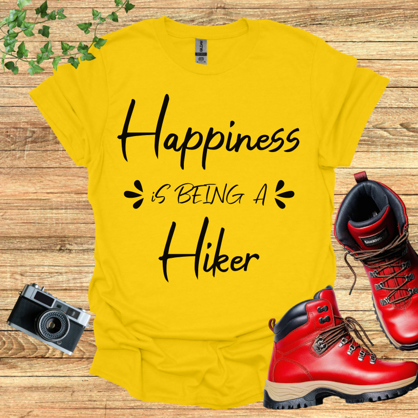 Happiness is Being A Hiker T-Shirt