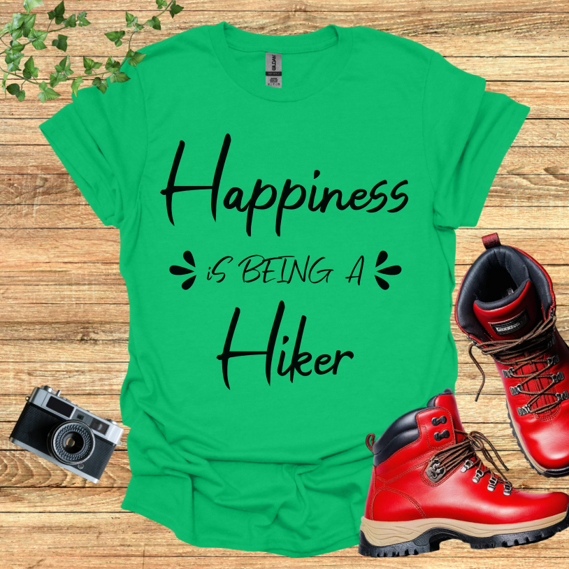 Happiness is Being A Hiker T-Shirt