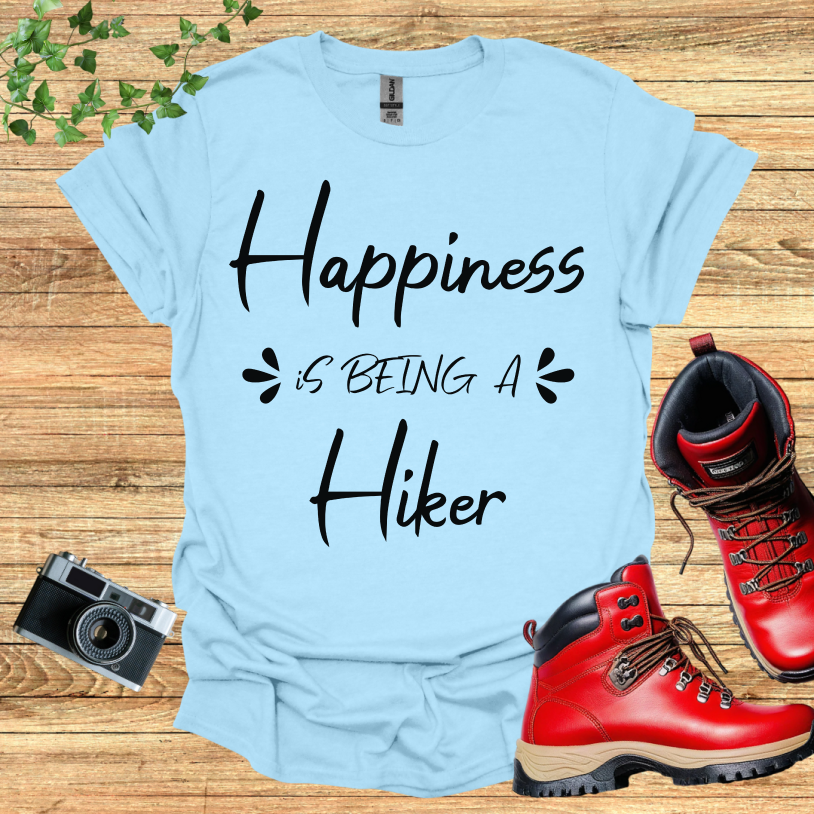 Happiness is Being A Hiker T-Shirt