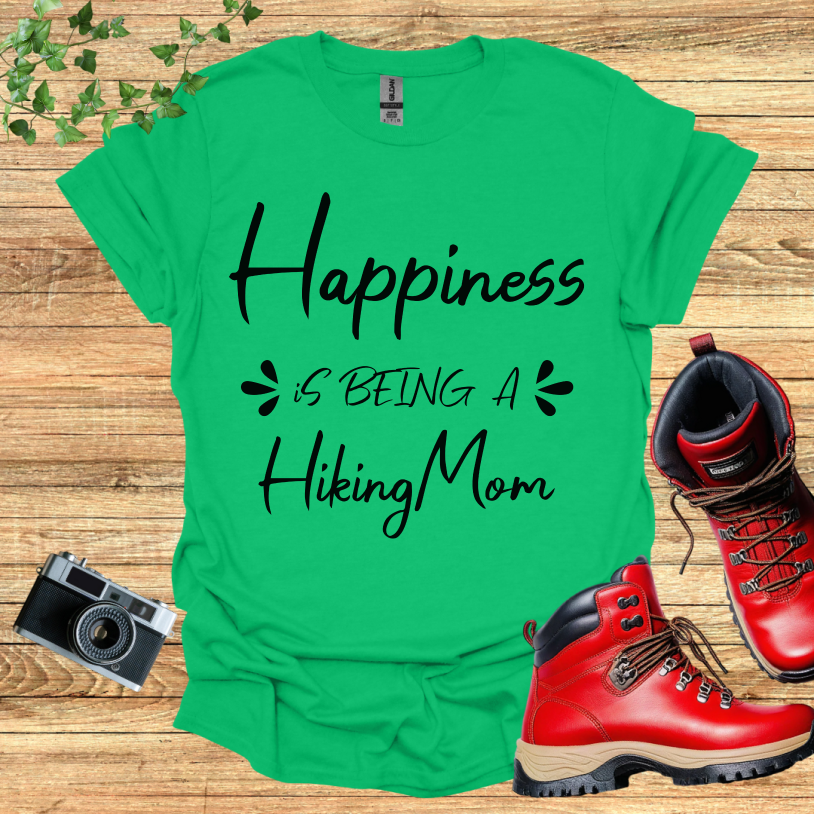 Happiness is Being A Hiking Mom T-Shirt