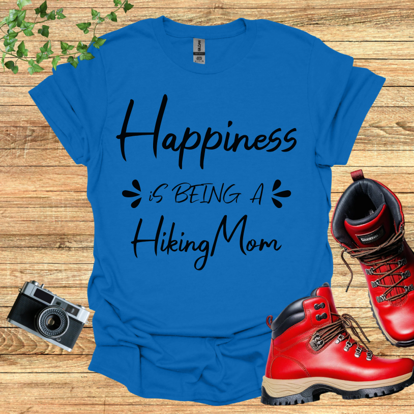 Happiness is Being A Hiking Mom T-Shirt