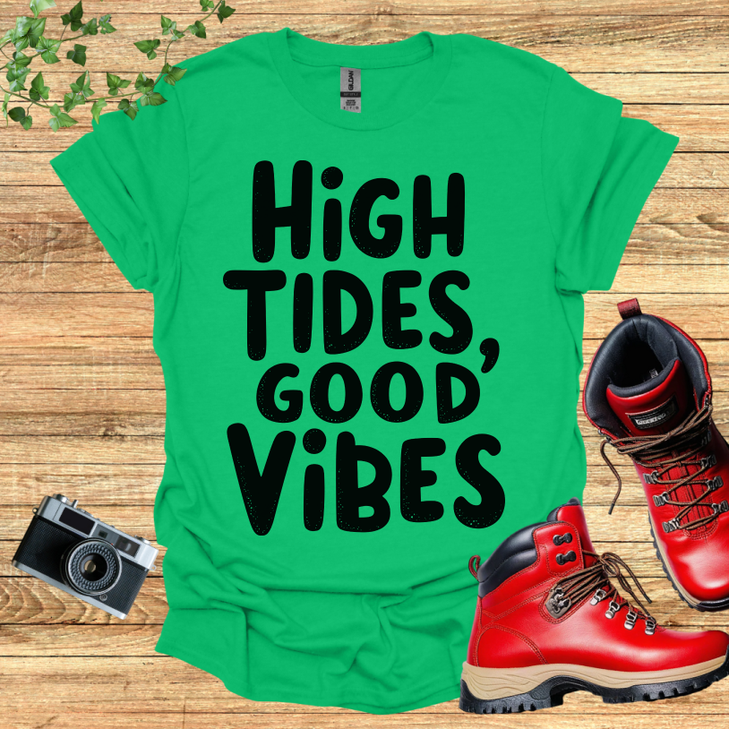 High Tides Good Vibes T-Shirt