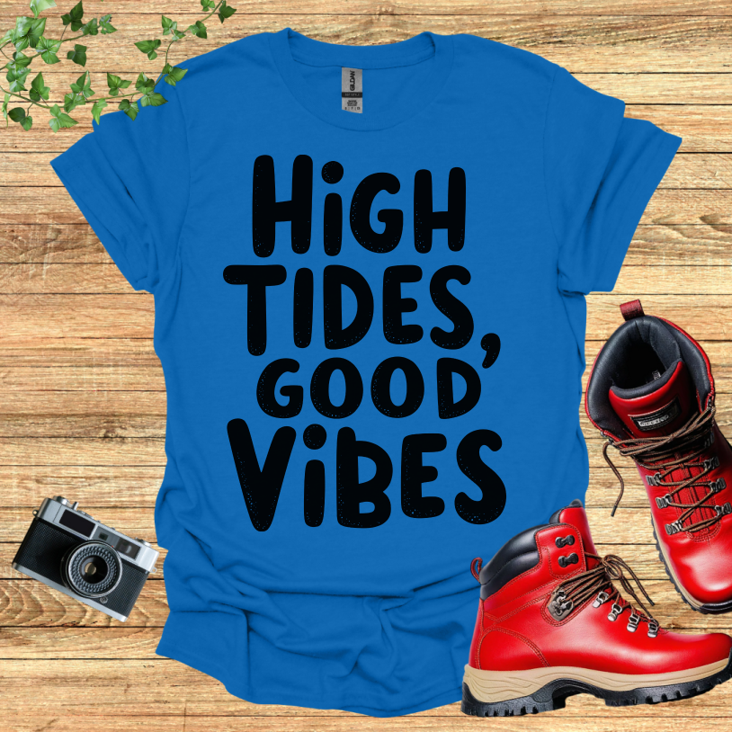 High Tides Good Vibes T-Shirt