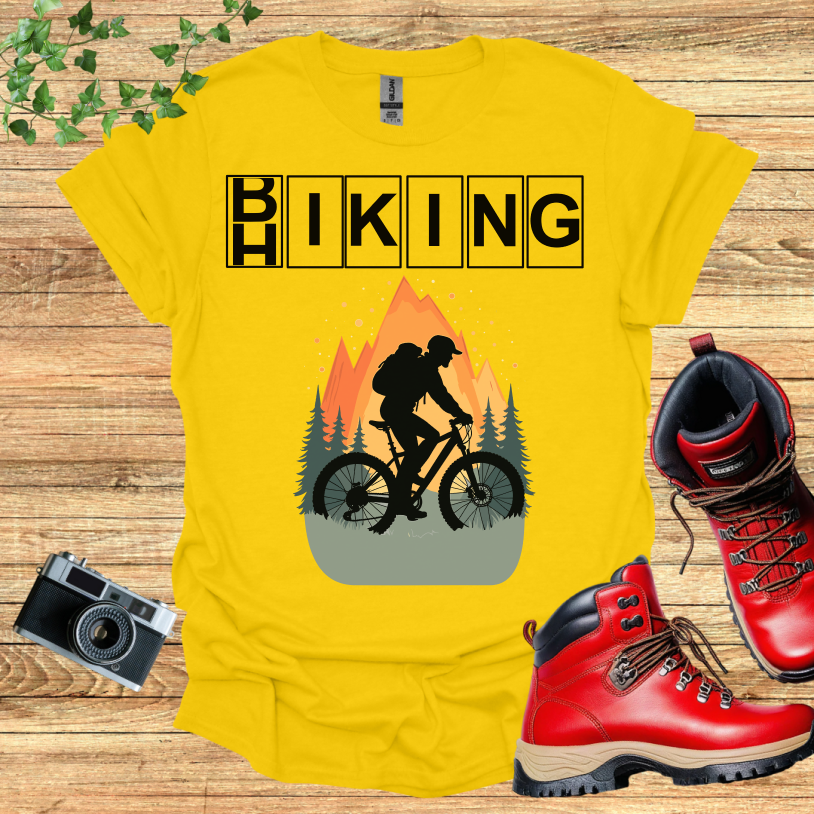 Biking Hiking T-Shirt