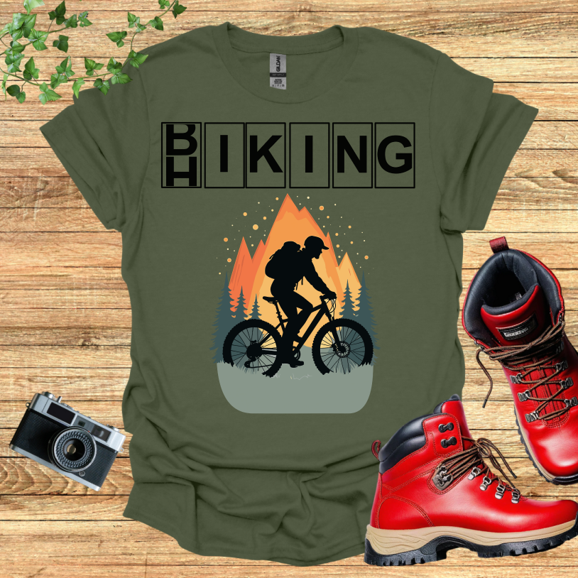 Biking Hiking T-Shirt