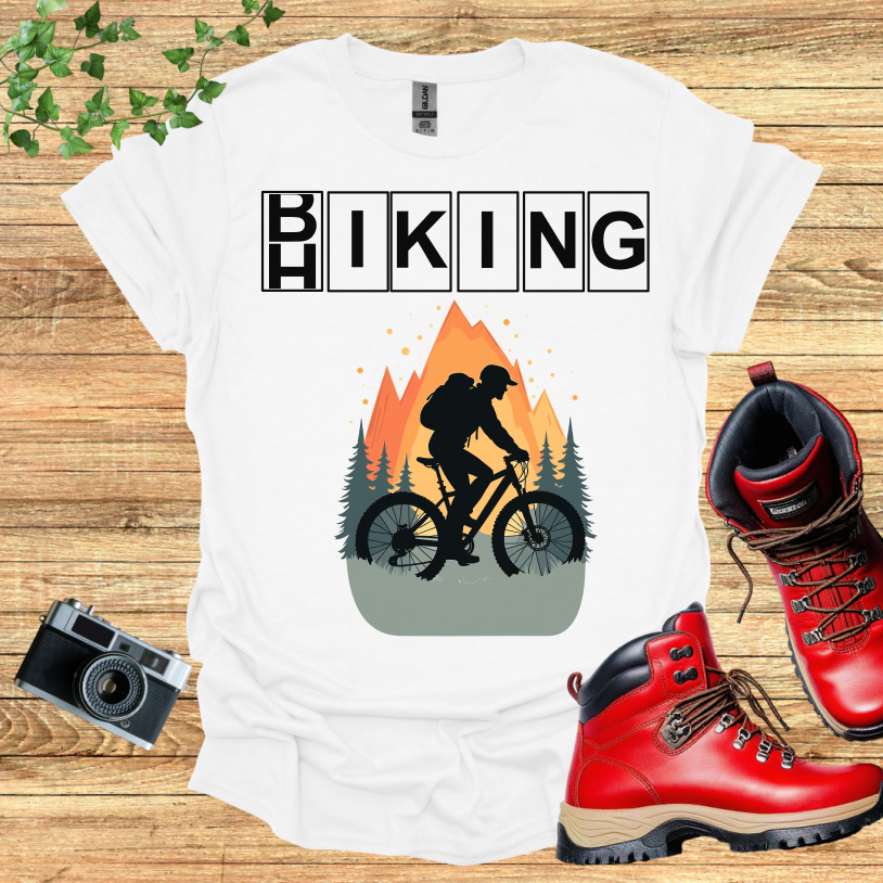 Biking Hiking T-Shirt