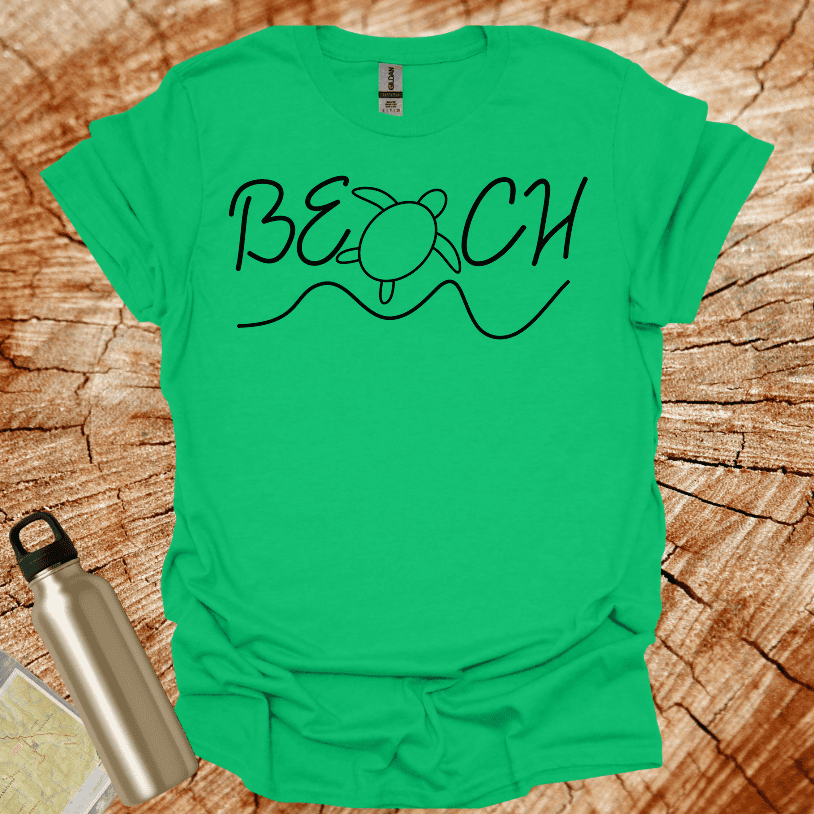 Beach Turtle Wave T-Shirt