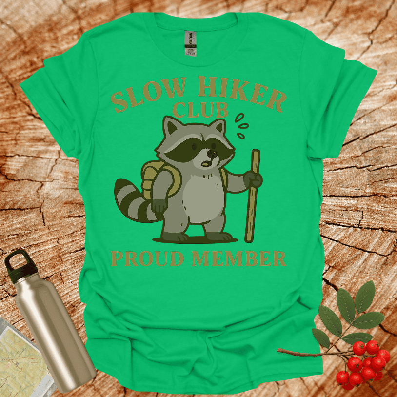 Slow Hiker Club Raccoon T-Shirt