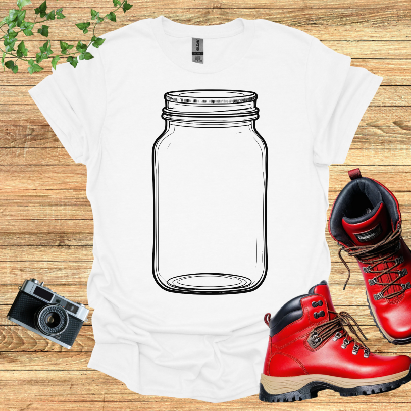 Empty Jar White T-Shirt