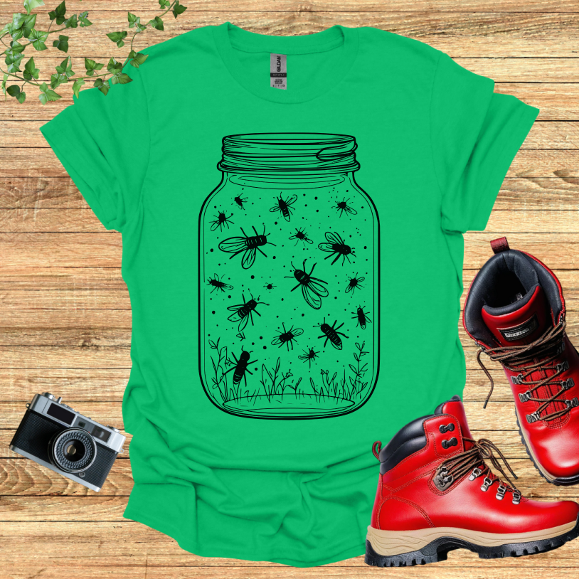 Fireflies In Jar T-Shirt