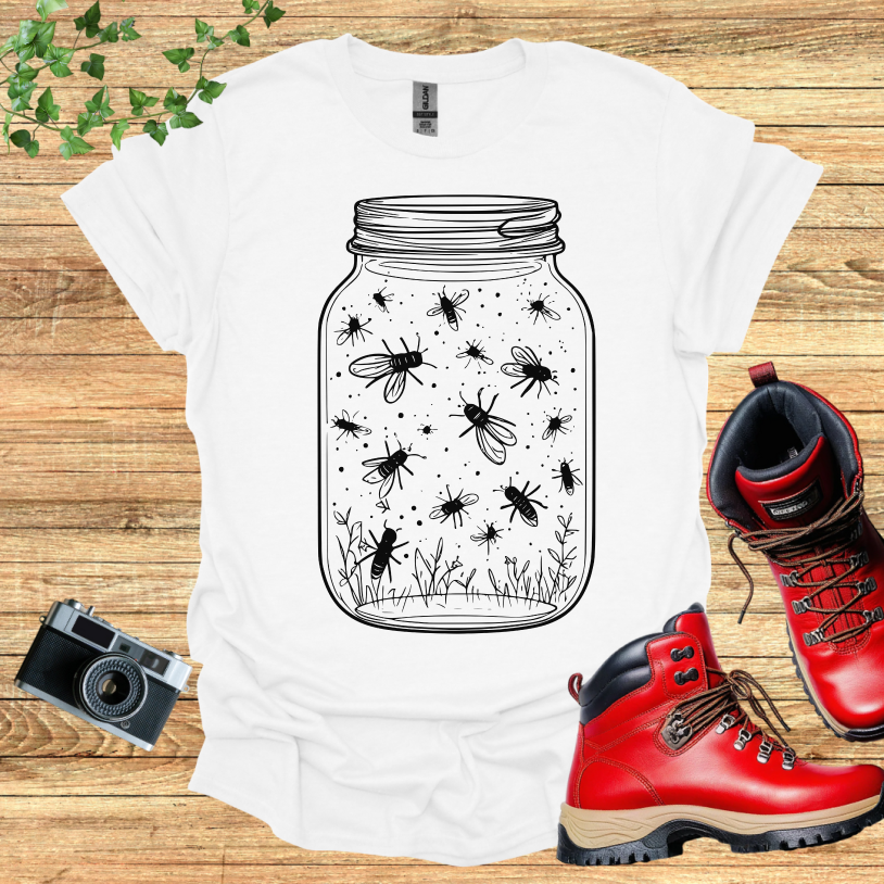 Fireflies In Jar T-Shirt