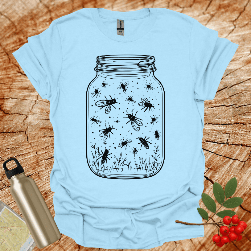 Fireflies In Jar T-Shirt