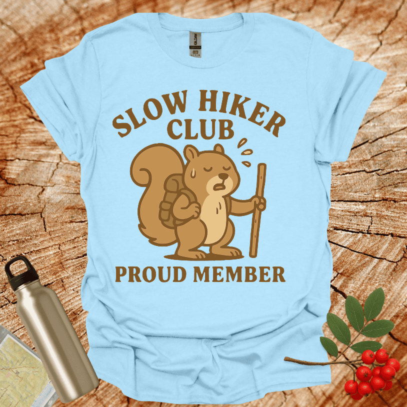 Slow Hiker Club Squarrel Sweating T-Shirt