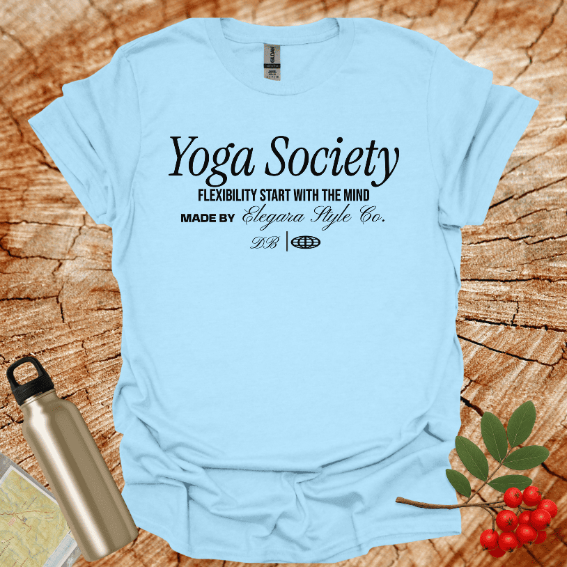 Yoga Society Flexibility Starts With The Mind - Made By Elegara T-Shirt