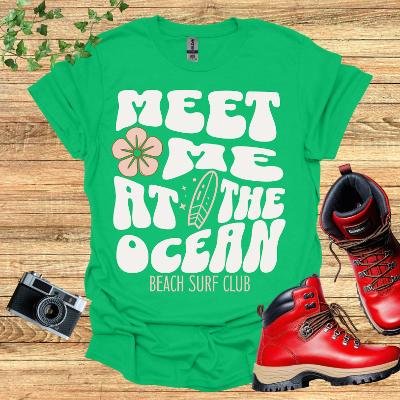 Meet Me At The Ocean Surf Club T-Shirt