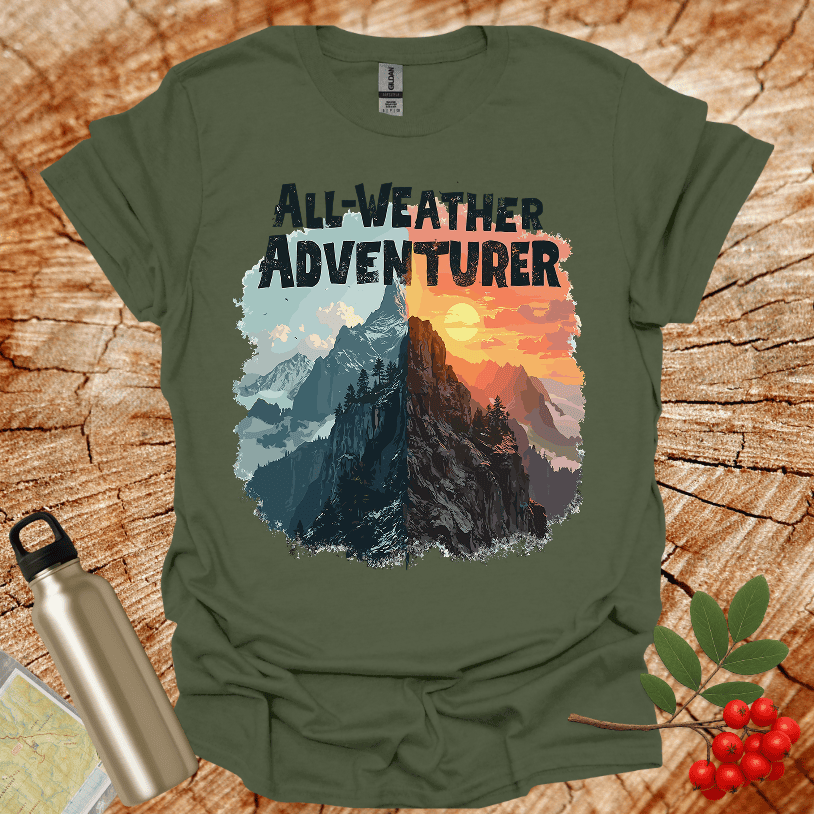 All Weather Adventurer Winter Summer T-Shirt