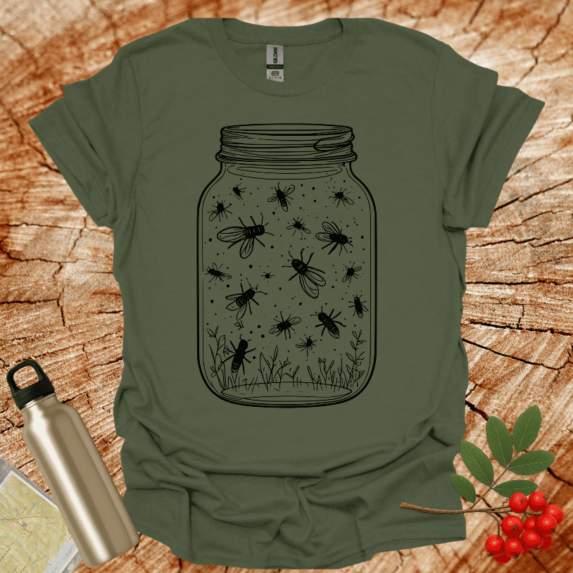 Fireflies In Jar T-Shirt