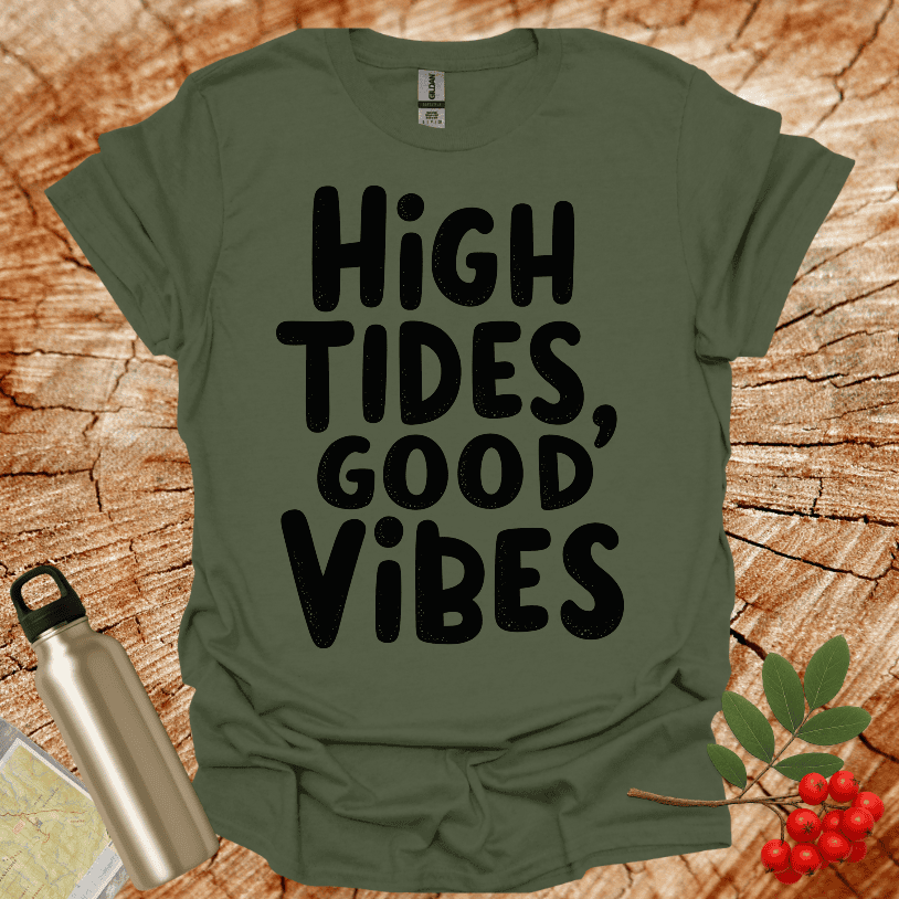 High Tides Good Vibes T-Shirt