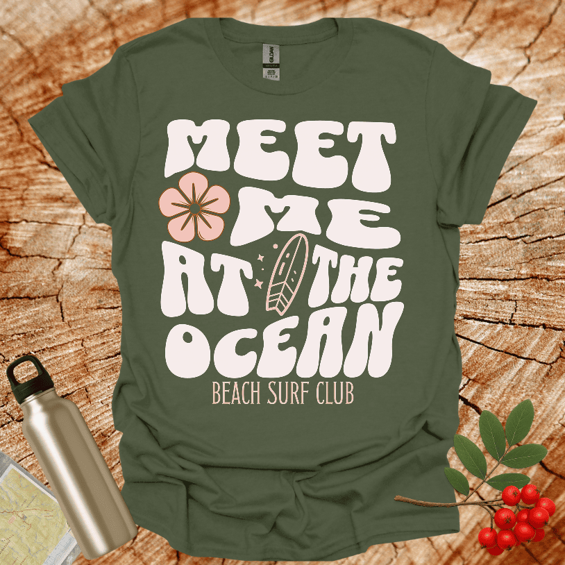 Meet Me At The Ocean Surf Club T-Shirt