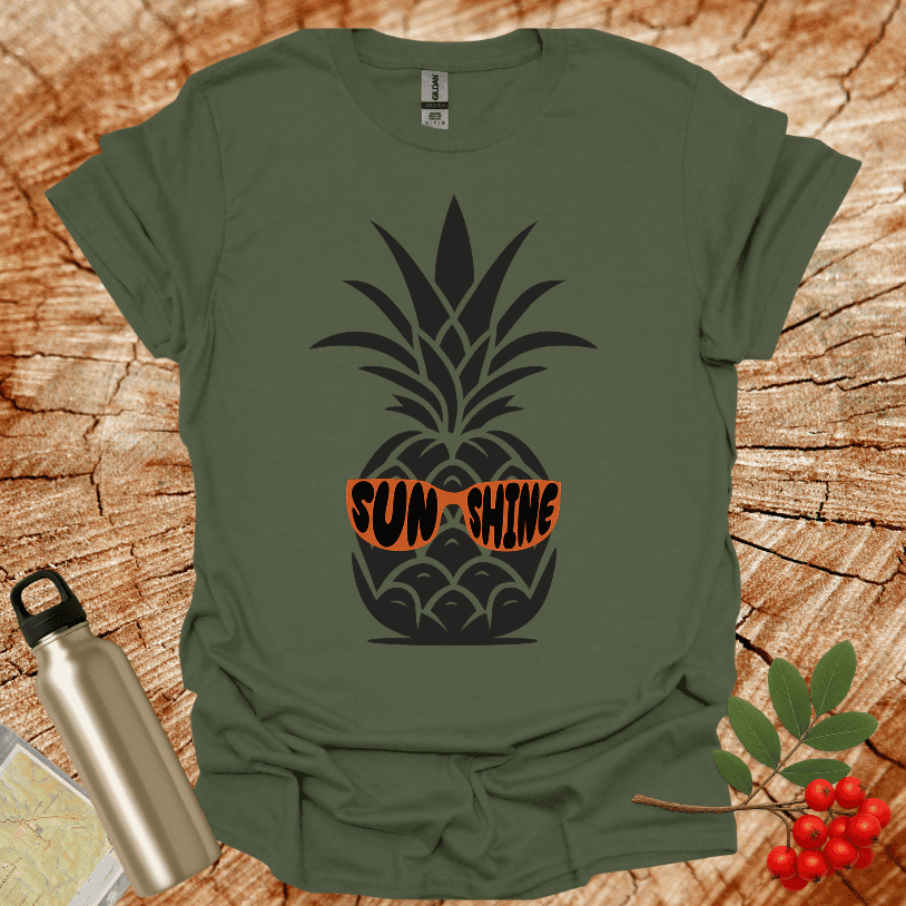 Pineapple SunShine Glasses T-Shirt