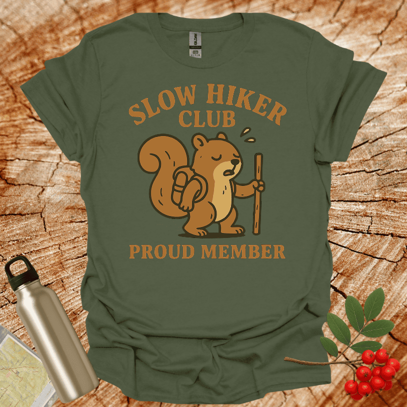 Slow Hiker Club Squarrel T-Shirt