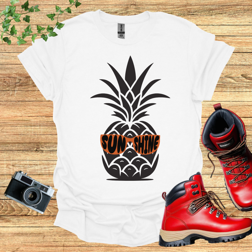 Pineapple SunShine Glasses T-Shirt