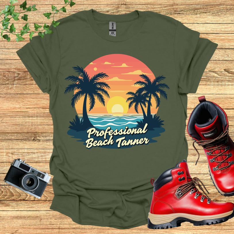 Professional Beach Tanner T-Shirt