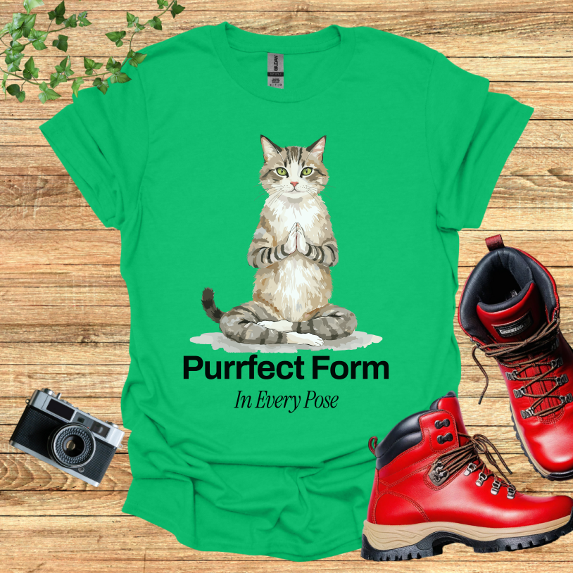Purrfect In Every Pose T-Shirt