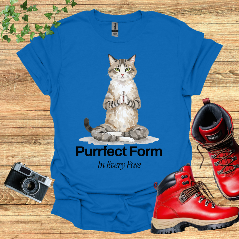 Purrfect In Every Pose T-Shirt
